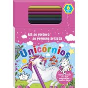 Kit de Pintura do Pequeno Artista - Todolivro -  UNICORNIO