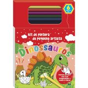 Kit de Pintura do Pequeno Artista - Todolivro -  DINOSSAURO