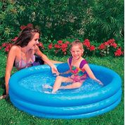 Piscina Azul Cristal 156 Litros - 114x25 cm - Intex