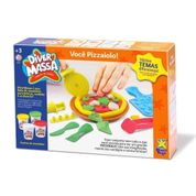 Playset Massinha de Modelar Diver Massa - Você Pizzaiolo - Divertoys -