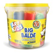 Massa de Modelar Big Balde com 30 Massinhas 1,5Kg - Acrilex