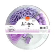 Kit Escritorio Donuts Soul c/ 90Pcs - BRW LILAS