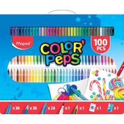 Kit de Coloração ColorPeps - 100 Peças - Maped