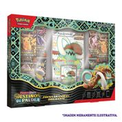 Box Pokémon Destinos De Paldea Presa Grande Ex Brilhante