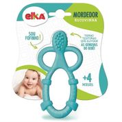 Mordedor Infantil Escovinha Azul Elka