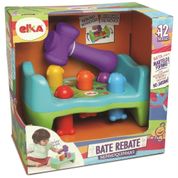 Brinquedo para Bebê Bate Rebate Minhoquinhas Elka