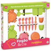 Brinquedo Conjunto Panelinhas Para Cozinha Infanitl Roma