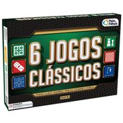 Conjunto com 06 Jogos Clássicos Pais e Filhos