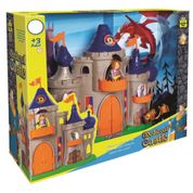 Playset  Mini Boneco Castelo Medieval Samba Toys