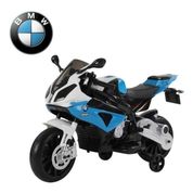 Moto Elétrica Infantil 12v BMW S1000RR Azul - Importway (BW179)