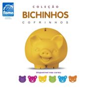 Cofre Porco Estilizado - Coleção Bichinhos - Roma Jensen -