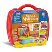 Kit Massinha para Modelar Minha Maletinha - Construção c/ Ferramentas - Divertoys -