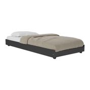 Cama Auxiliar Solteiro para Colchão 78 x 188cm Multimóveis CR35091 Preto