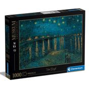 Puzzle 1000 Peças Van Gogh - Noite Estrelada - Clementoni - Imp.