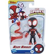 Mini Figura Miles Morales Spider Amazing Friends - 10 cm - Hasbro