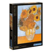 Puzzle 1000 Peças Girassóis - Van Gogh - Clementoni