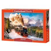 Puzzle 1000 peças Trem a Vapor - Imp. Castorland