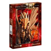 Puzzle 1000 Peças Inner Strenght - Anne Stokes - Clementoni