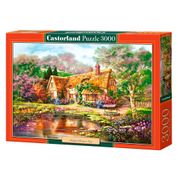 Puzzle 3000 Peças Casa na Floresta - Castorland - Imp.