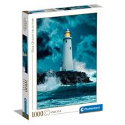 Puzzle 1000 Peças Farol Na Tempestade  - Clementoni