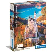 Puzzle 1000 Peças Outono em Neuschwastein - Clementoni - Imp