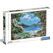 Puzzle 2000 Peças Paraiso na Terra - Clementoni - Imp.