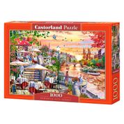 Puzzle 1000 peças Por do Sol Romântico - Imp. Castorland