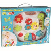 Brinquedo Para Bebê Mesinha Didática Musical Piano Braskit