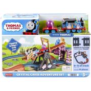 Pista e Locomotiva Thomas nas Minas de Cristal Fisher Price