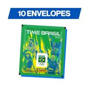 COMITE OLIMPICO DO BRASIL 2024 - Kit Com 10 Envelopes