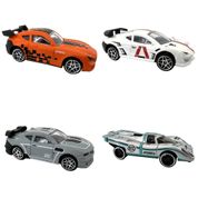 Kit c/4 Mini Veículos Die Cast 3599H 3599I 3599J 3599K