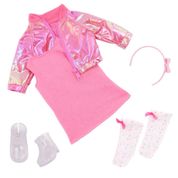 Conjunto de Roupa Our Generation, Candide, Splash of Pink