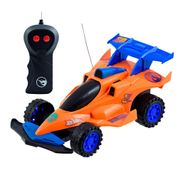 Veículo Controle Remoto Hot Wheels Shockwave - Laranja