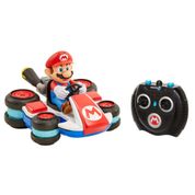 Veículo Controle Remoto 7 Funções Super Mario Kart - Mario Racer