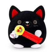 Pelúcia Snackles 35cm - Gata Luna com Pirulito Pez