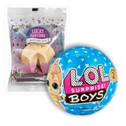 Kit Boneco LOL Surprise! Boys Série 2 (8926B) + Bisctoito da Sorte Lucky Fortune (1500)