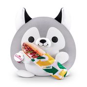 Pelúcia Snackles 35cm - Husky Nancy com Subway