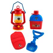 PATRULHA CANINA - CAMPING - KIT COM LAMPIÃO E CANTIL