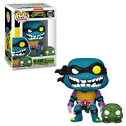 Boneco Funko Pop! Tartarugas Ninja Slash e Pré-mutado Slash