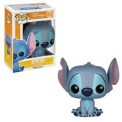 Boneco Funko Pop! Disney Lilo & Stitch - Stitch Sentado