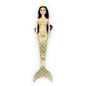 Dream Doll Boneca Sereia - Fashion Doll Dourada