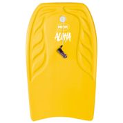 Prancha Bodyboard Aloha 57cm x 35cm - amarelo