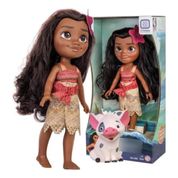 BONECA MOANA E PORQUINHO PUA  2600 COTIPLAS