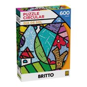 Quebra-cabeça circular - 600 peças - Dia de sol (Britto)