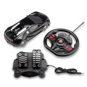 Carrinho Racing Control Midnight Preto - Multikids