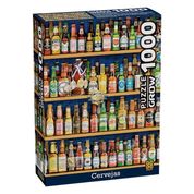 Puzzle - Quebra-cabeça 1000 peças- Cervejas - Grow