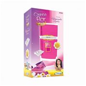 Refrigerador Duplex Casinha Flor Estilo com Som - Xalingo