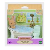 Sylvanian Families Hora Do Banho Menina Coelho Raio - Epoch