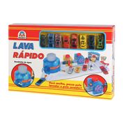 LAVA RÁPIDO COM 8 CARRINHOS 7505 - BRASKIT  7505 BRASKIT