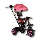 TRICICLO DE EMPURRAR ZUPA ROSA - BABY STYLE